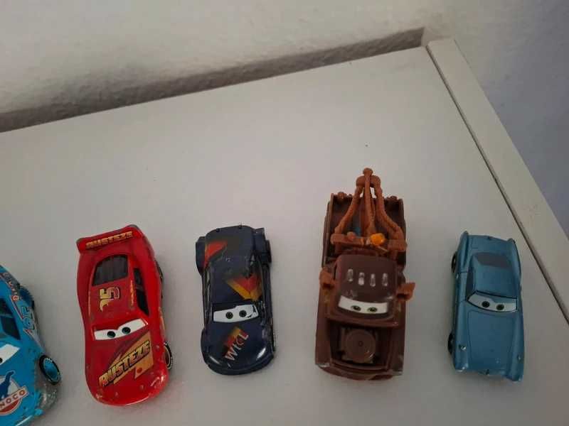 Conjunto 6 Carrinhos Disney Pixar Cars Relâmpago McQueen