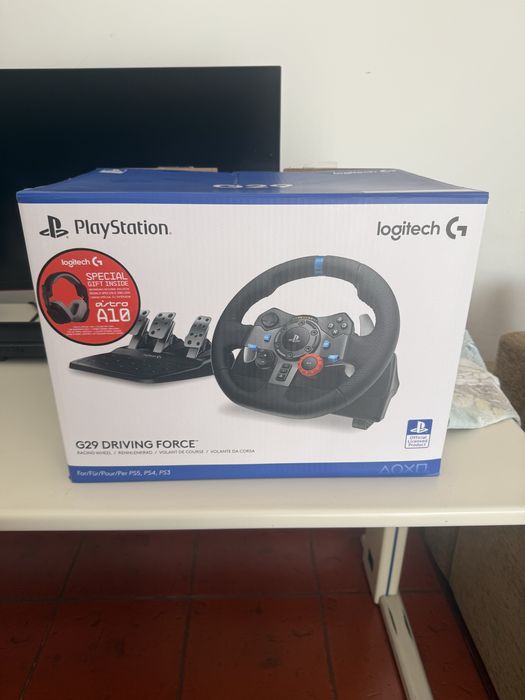 Volante Logitech G29 driving force + auscultadores astro A10