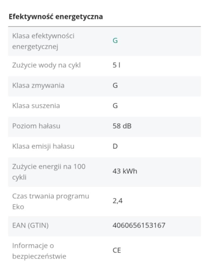Zmywarka wolnostojaca Klarstein