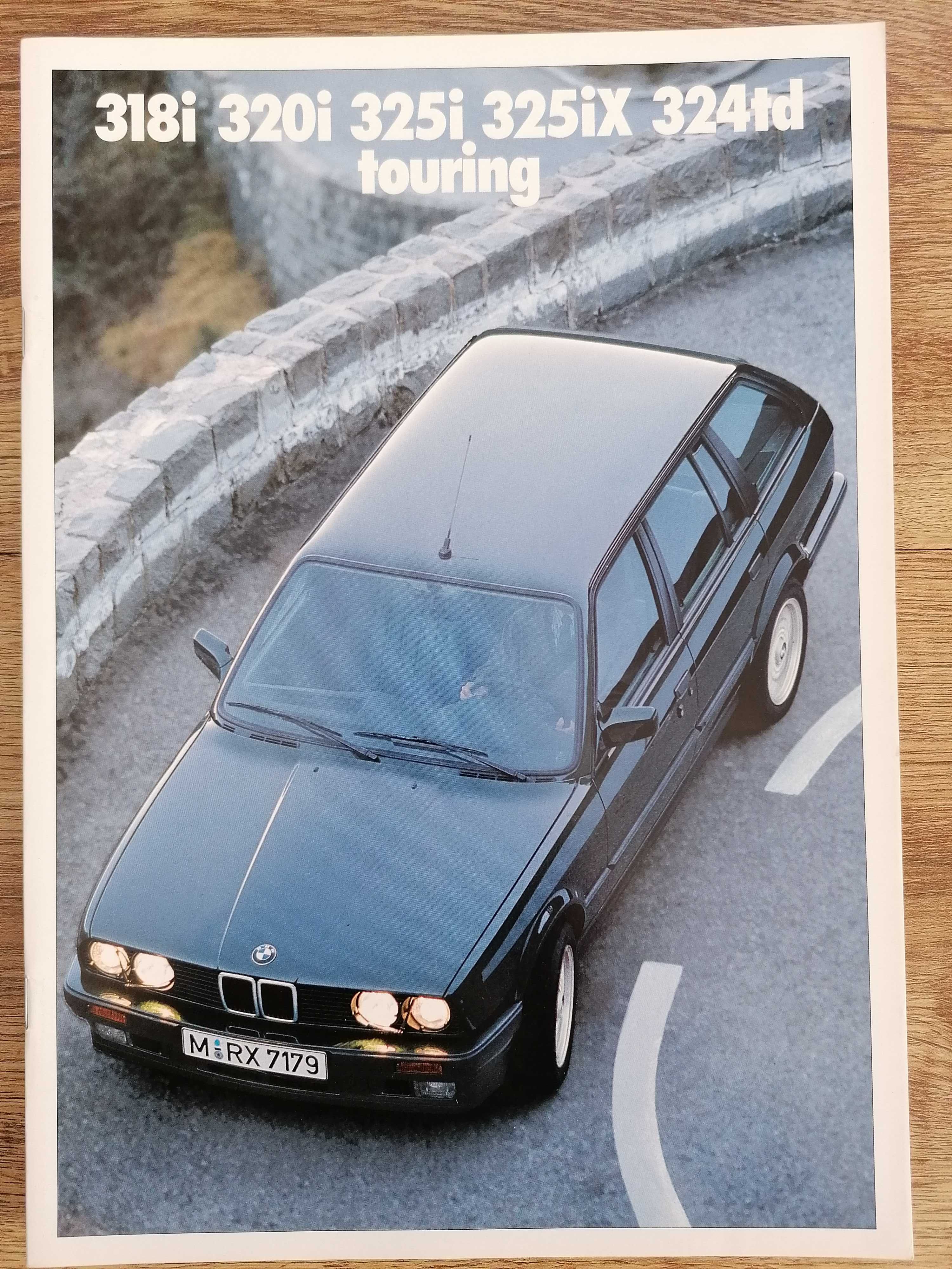 Prospekt BMW 3 E30 Touring