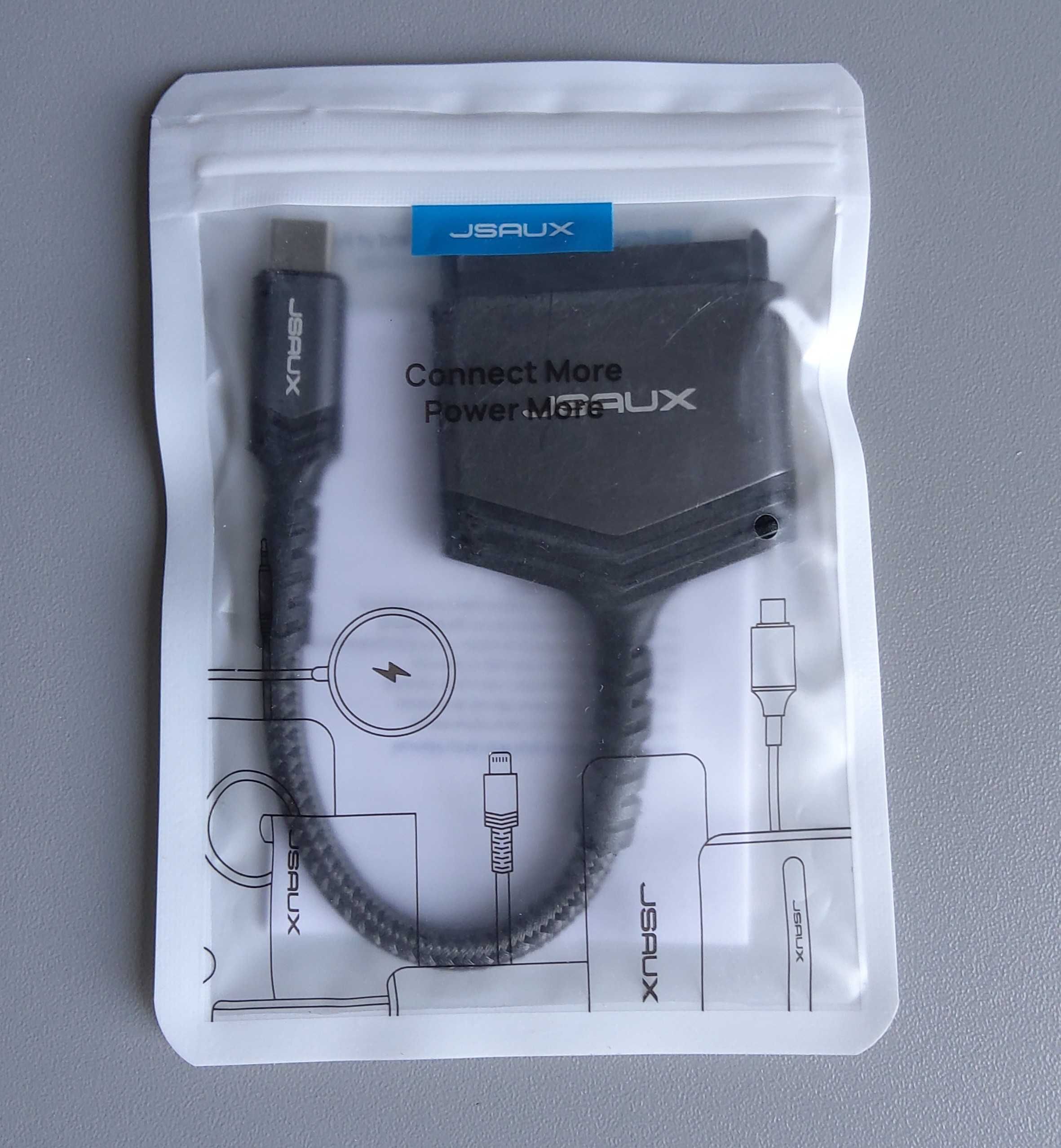 JSAUX Kabel SATA na USB C 3.1 do 2,5" SATA III adapter do dysków tward