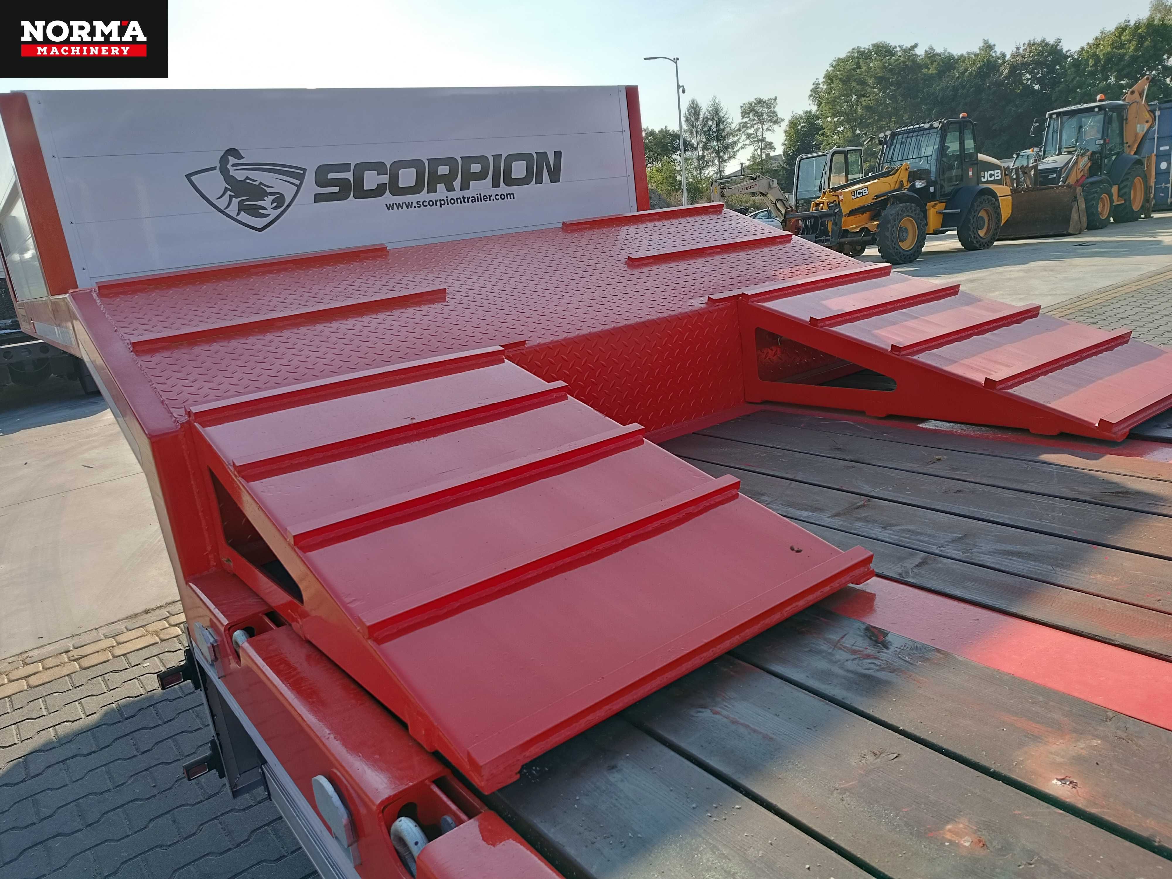 SCORPION 4 osie, zagłebienia, najazdy, hydraulika 2024r. NOWA