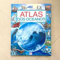 Livro Juvenil - Atlas Dos Oceanos, 2001