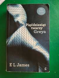 Książka Pięćdziesiąt twarzy Greya E L James