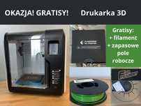 Drukarka 3D Flashforge Adventurer 3 - stan idealny + filament gratisy