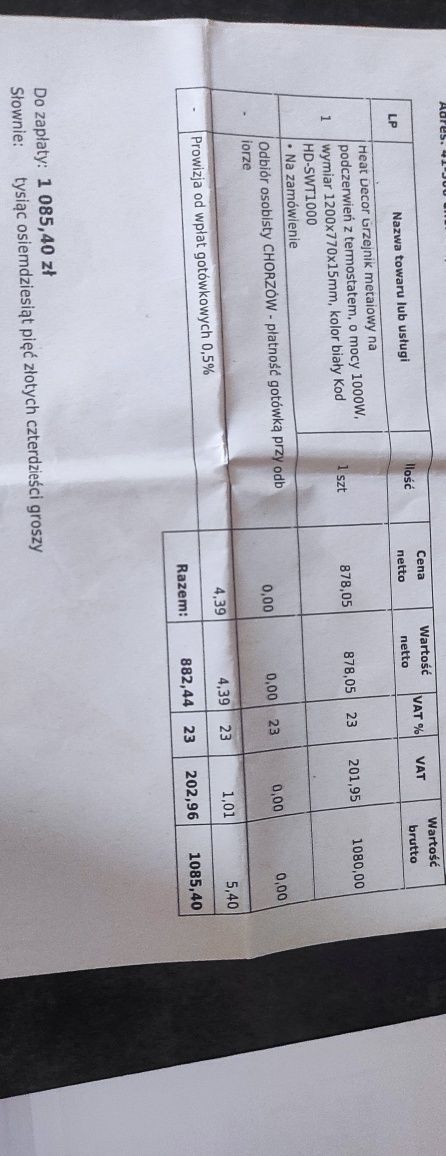 Grzejnik elektryczny