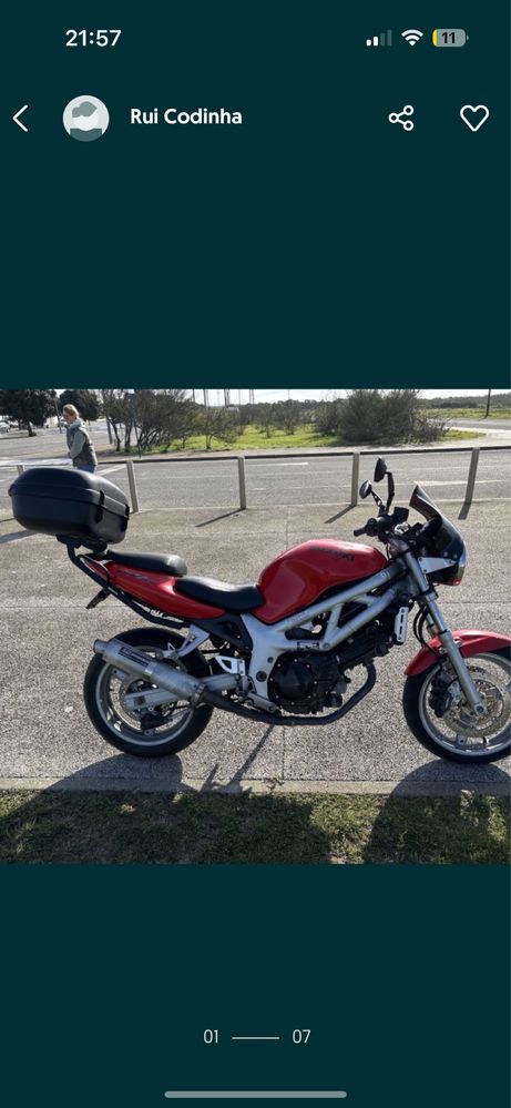 Vendo Suzuki sv 650