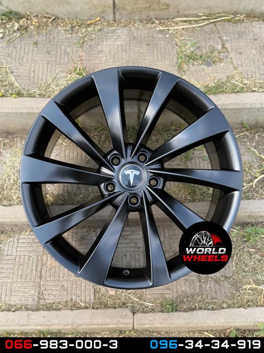 Диски R18 R19 5x114.3 Tesla Model 3 Model Y тесла модел У 3 черные