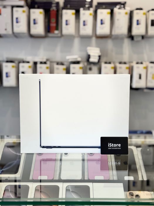 NOWY Apple MacBook AIR 13,6" Midnight M4 • 16 GB • 256 GB • GWARANCJA