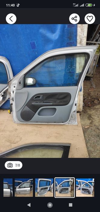 Двери в сборе Рено Симбол Клио 2 бу