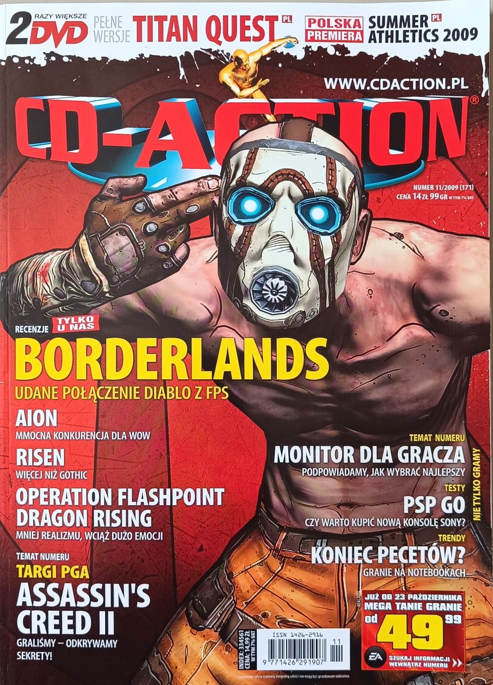 CD-Action nr 11/2009 (171) - Listopad 2009 - komplet z płytą