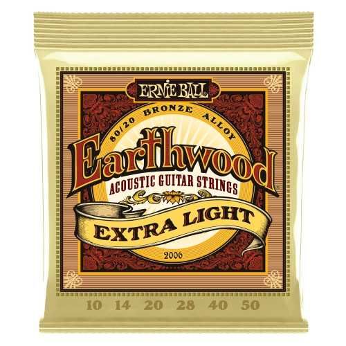 Ernie Ball 2006 Earthwood Ex. Light struny do gitary akustycznej 10-50