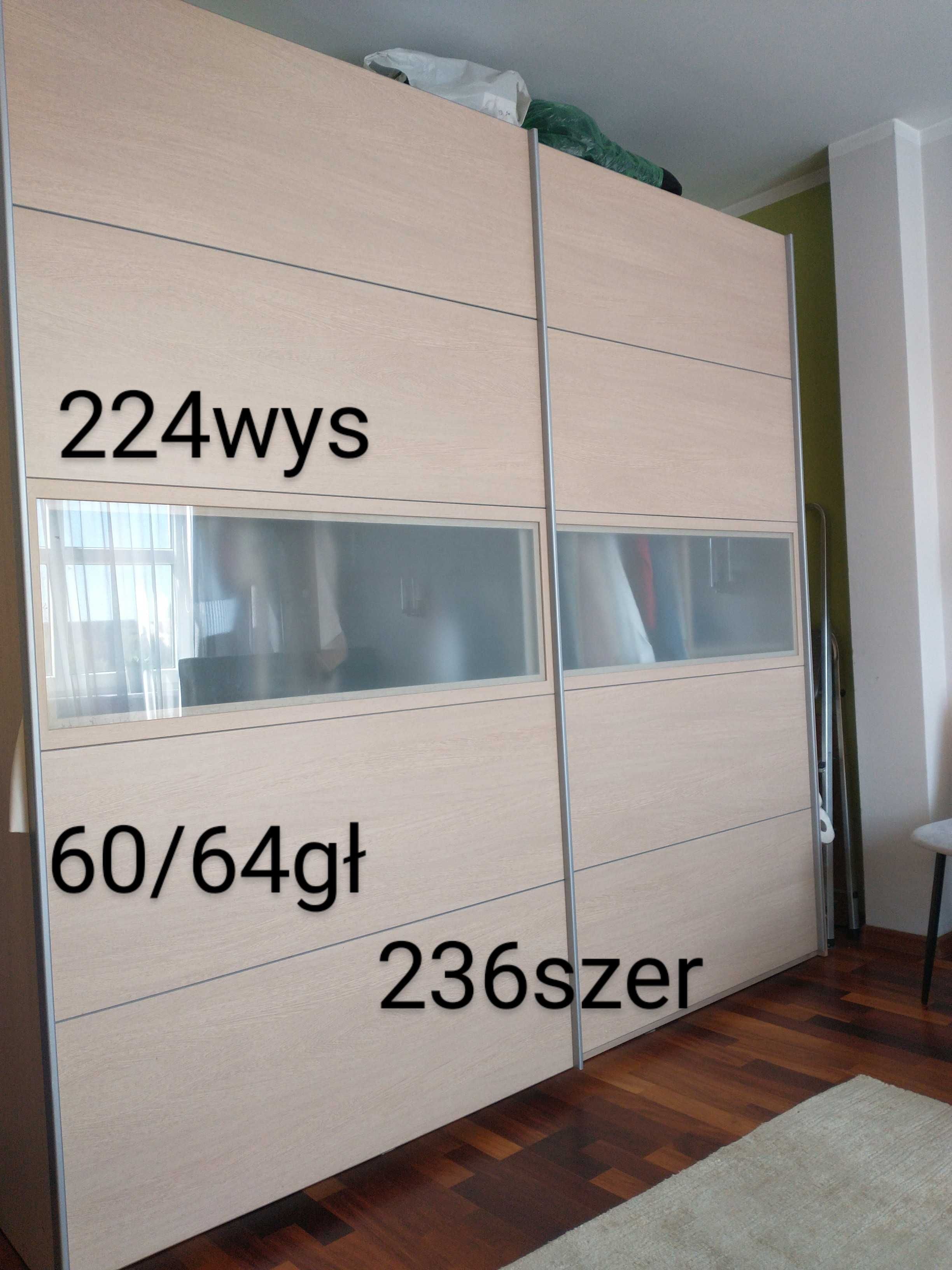 Duża szafa 236 szer/224wys