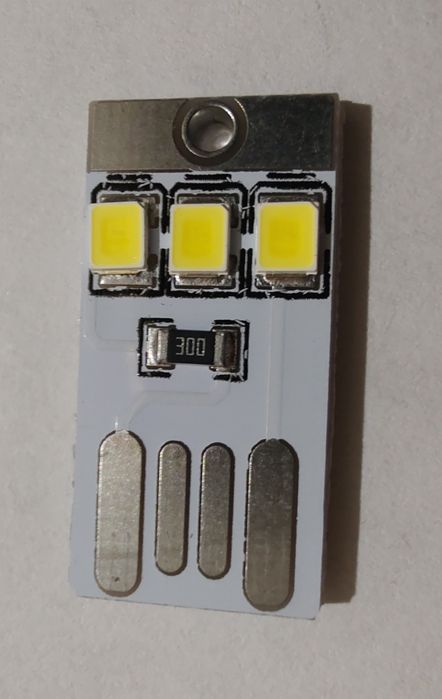 USB А Type C 3А плата повербанк брелок LED ліхтарик гнучкий IP5310