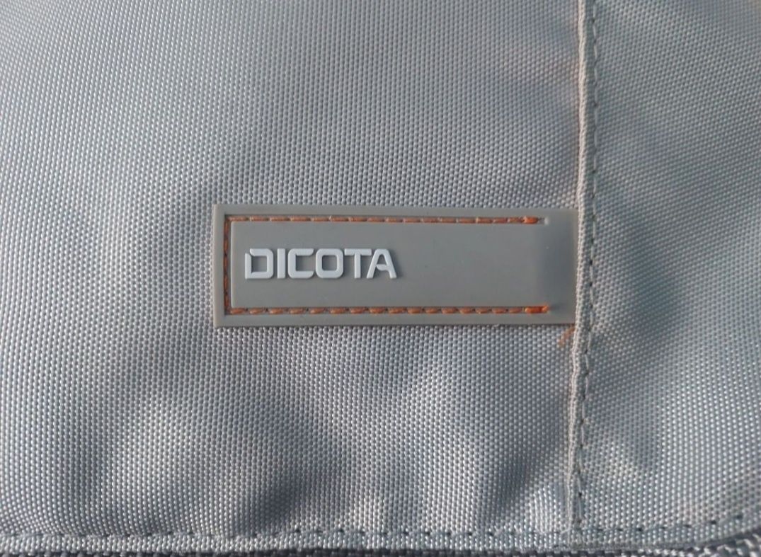 Torba na laptopa szara dicota funkcjonalna do biura pracy podróży
