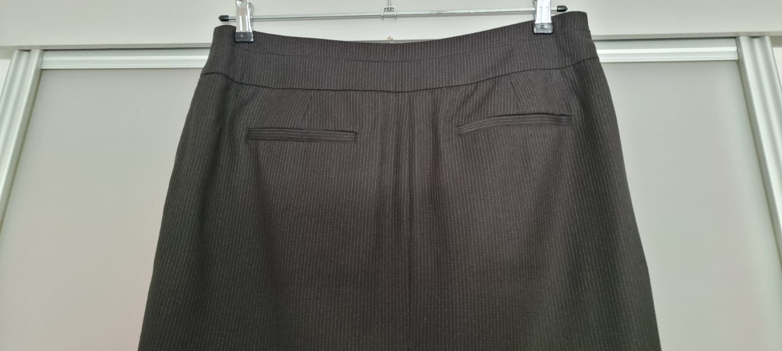 42/XL Reserved czarna ołówkowa spódnica