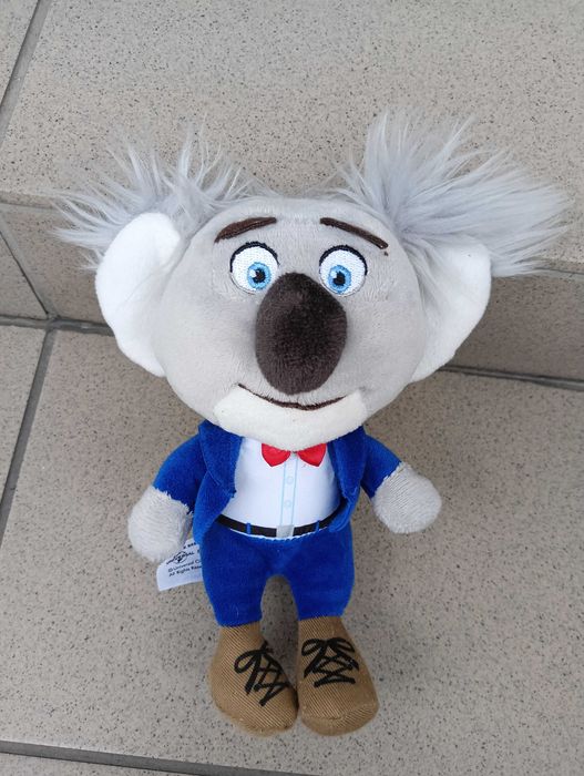 Maskotki i figurka z bajki SING i SING 2 – Buster Moon i Meena Johnny