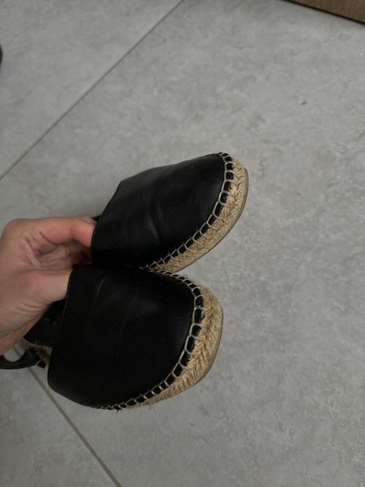 Эспадрильи zara 39 размер босоножки шлепанцы