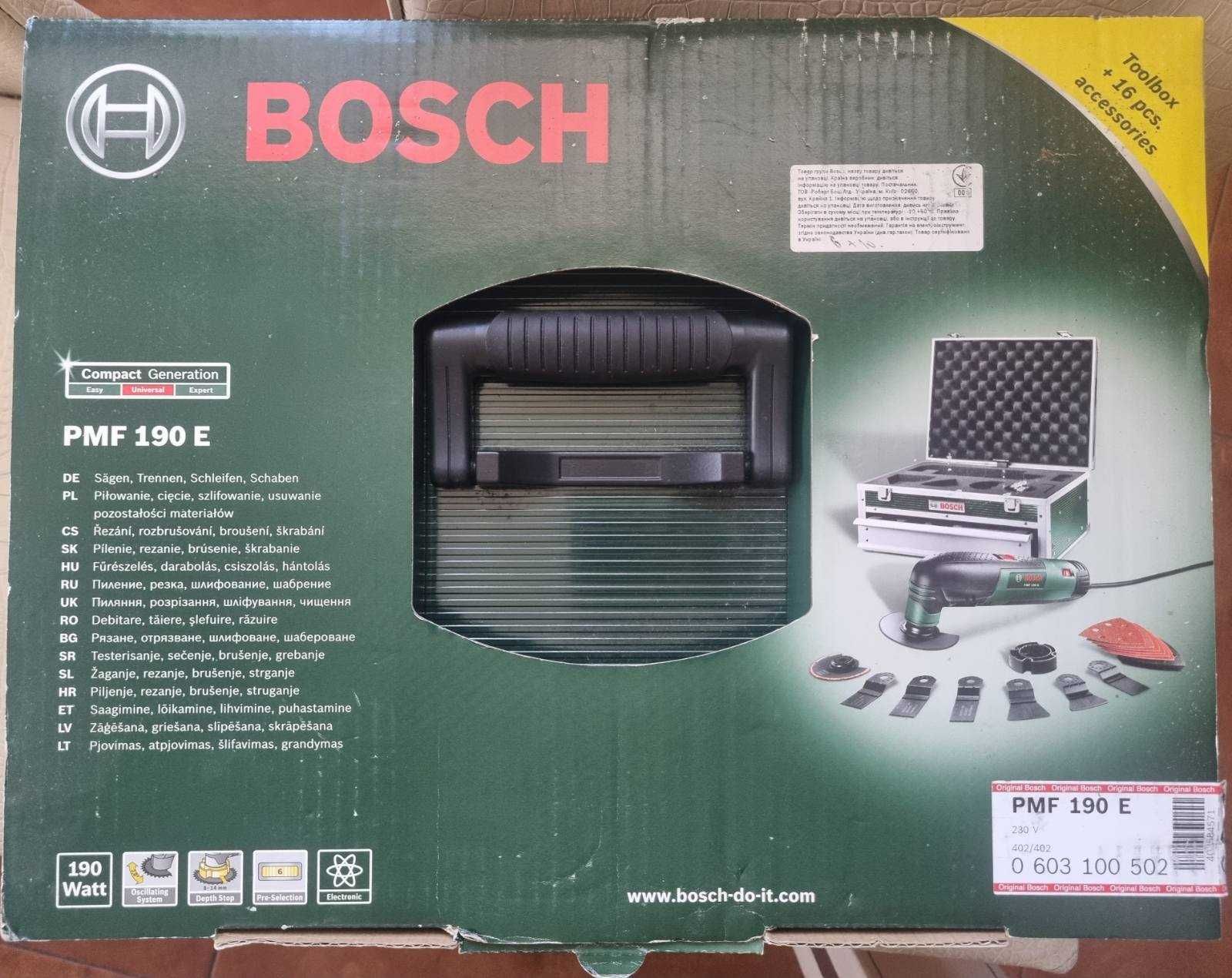 Багатофункціональний інструмент Bosch PMF 190 E
