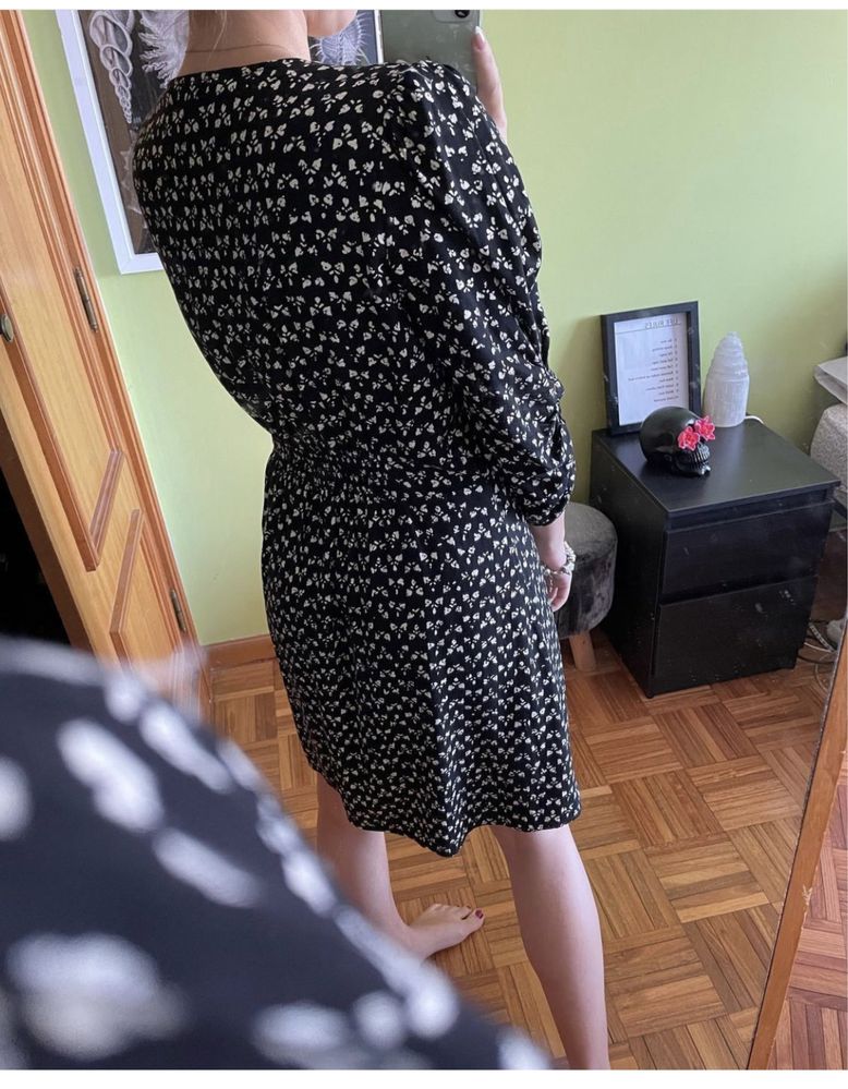 Vestido preto Zara