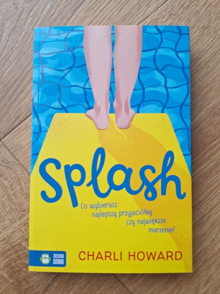 Splash - Charlie Howard. Książka dla nastolatek, młodzieżowa, Nowa