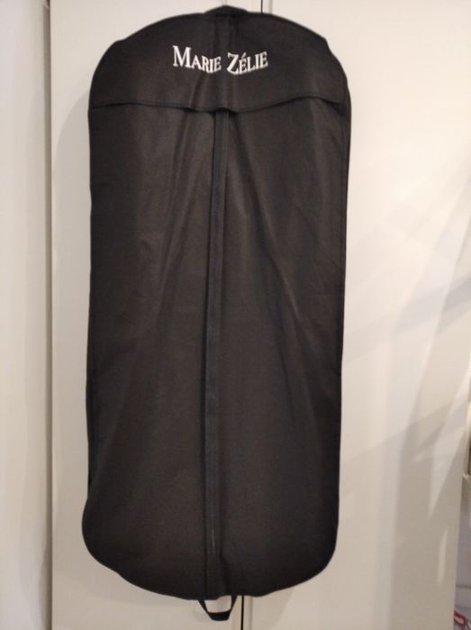 Płaszcz wełniany Marie Zelie Achillea czarny r.40