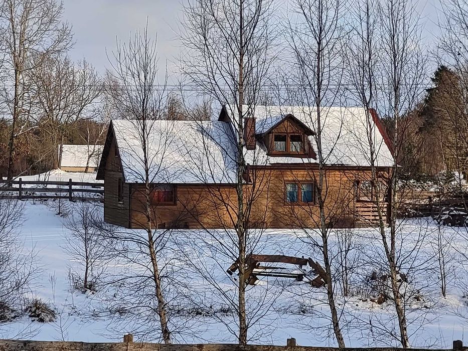 Domek Nad Stawem dla 10 osób Kobylasz gm. Linia