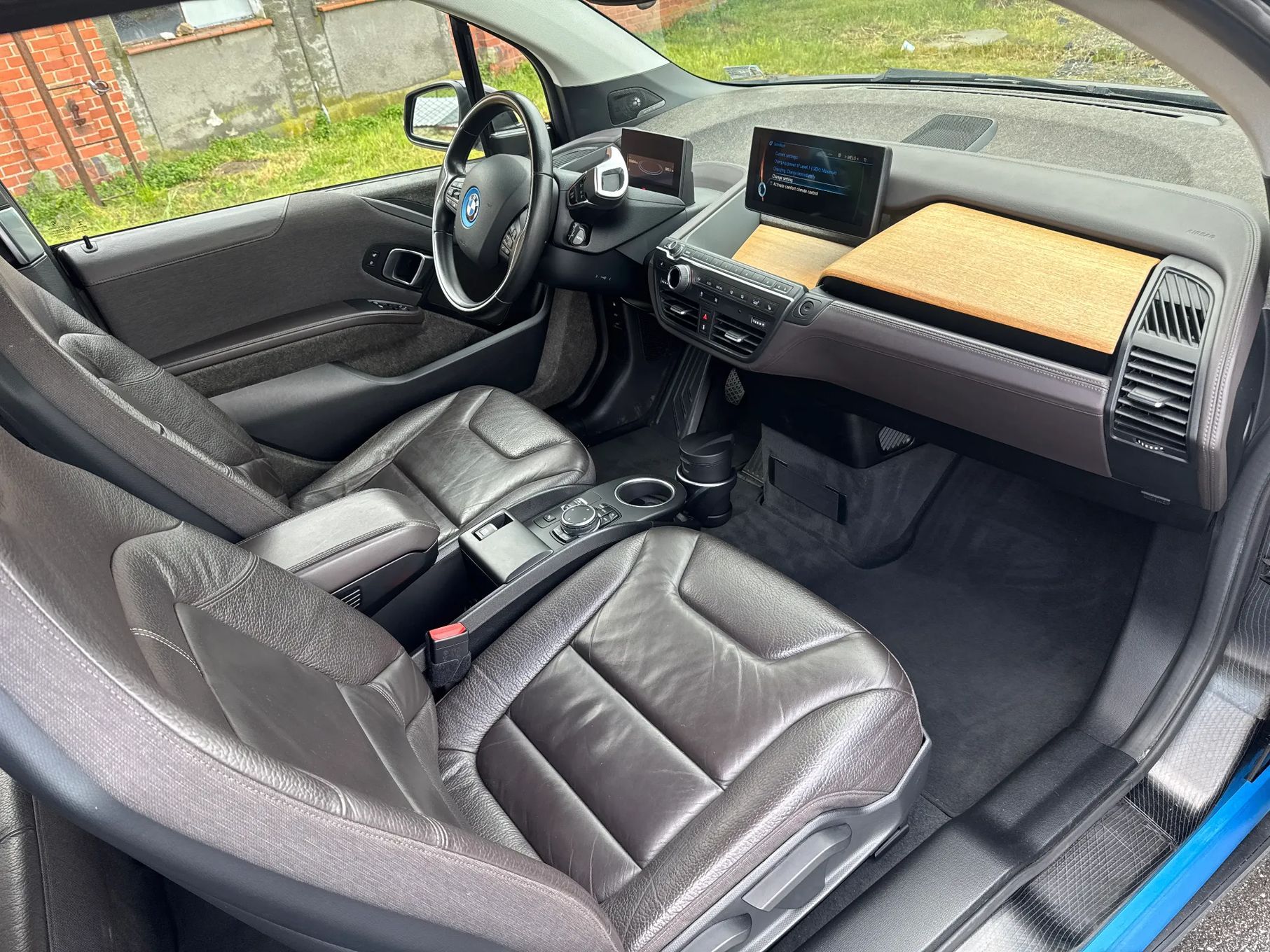 BMW i3 2015r.Benzyna Plug In / Elektyk REX Duża Navi skóra opłacony