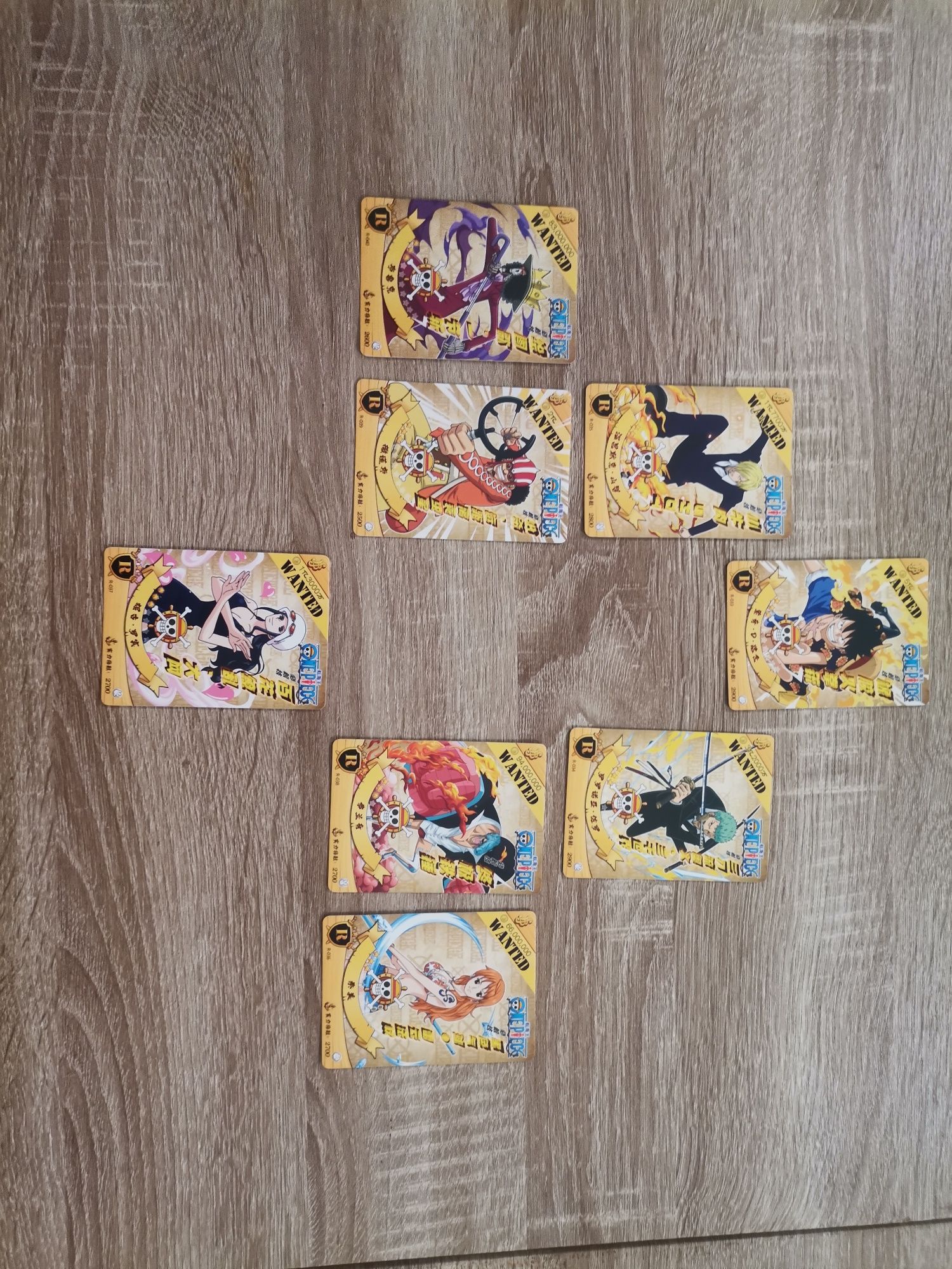 Cartas one piece