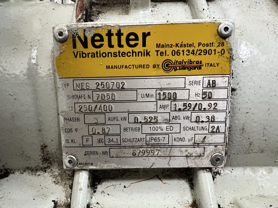 Silnik wibracyjny Netter