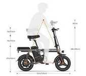 Bicicleta elétrica Enguie T14