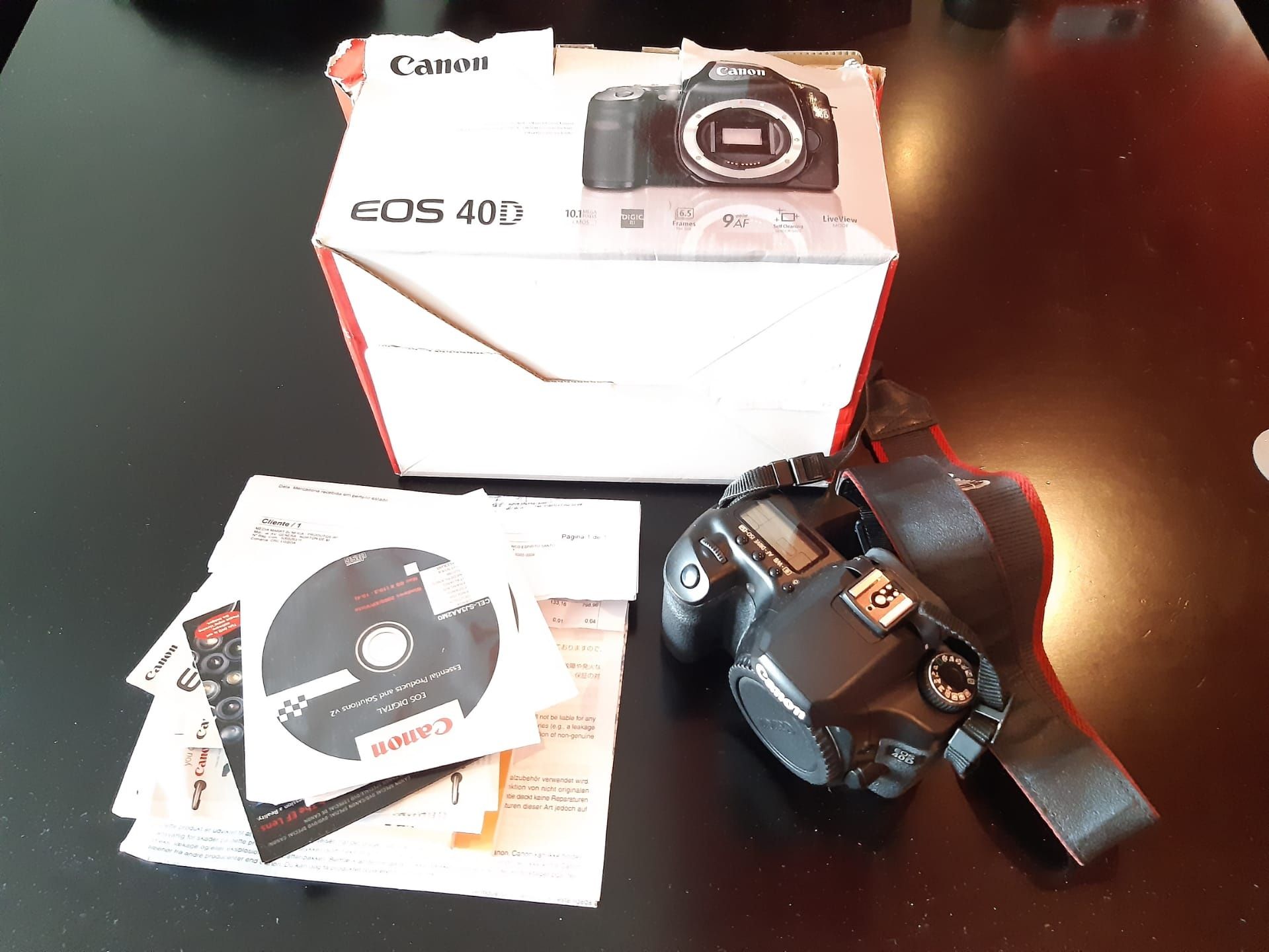 Máquina fotográfica Canon 40D (novo preço)