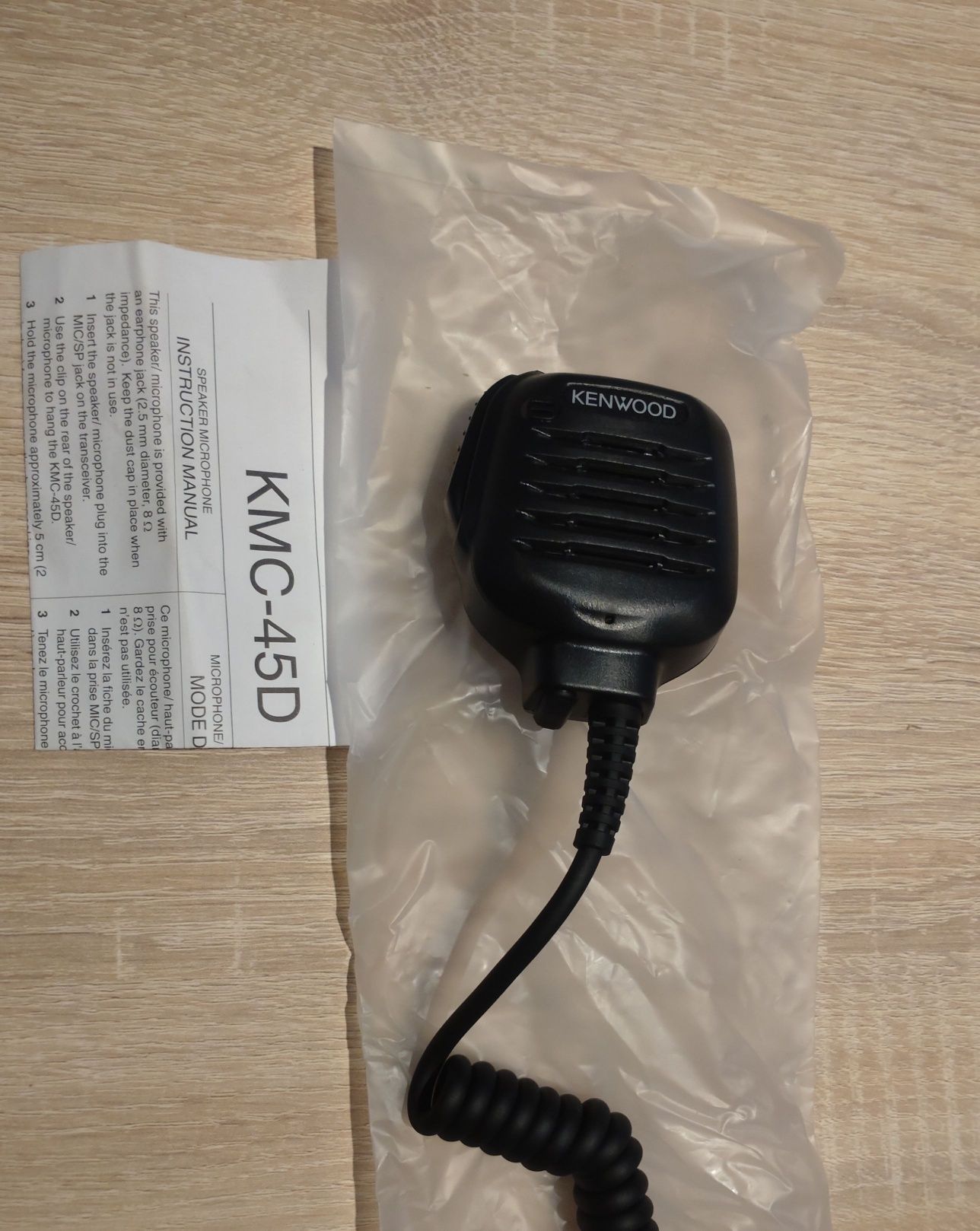 2 X Krótkofalówka Walkie Talkie Kenwood +Gratis Speaker Nowe Orginalne
