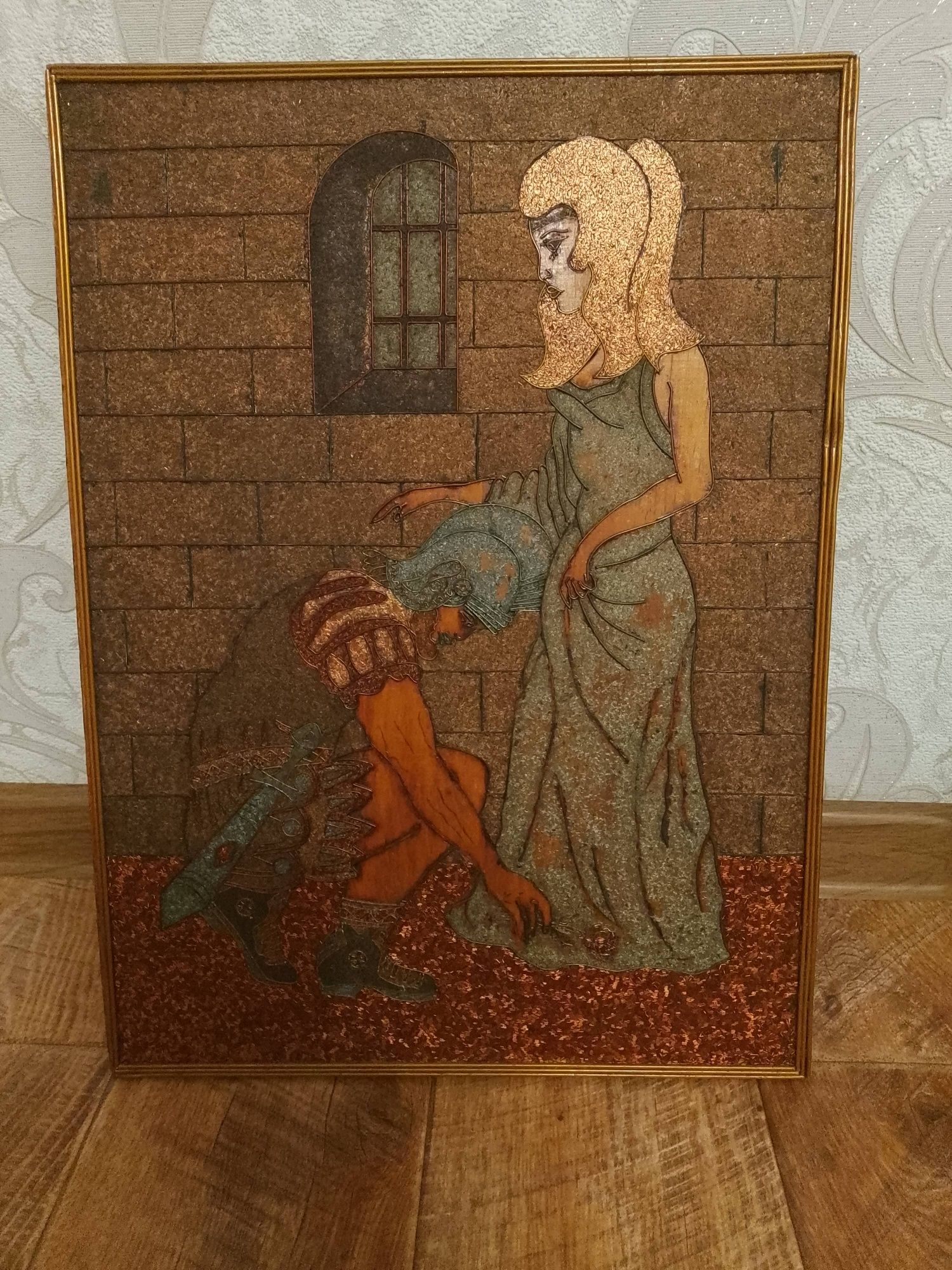 Картина з кольорової проволоки