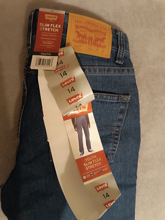 Sprzedam nowe chłopiece jeansy Levi's