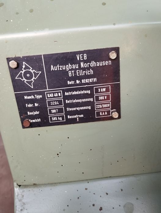 Grubościówka produkcji niemieckiej