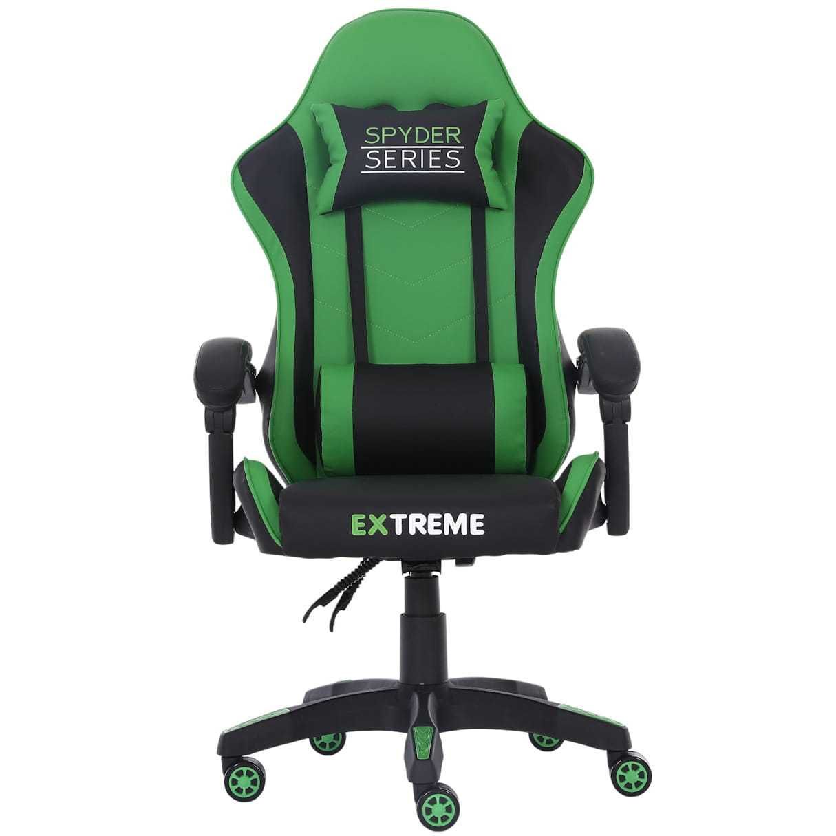 Fotel gracza Gamingowy EXTREME SPYDER Green