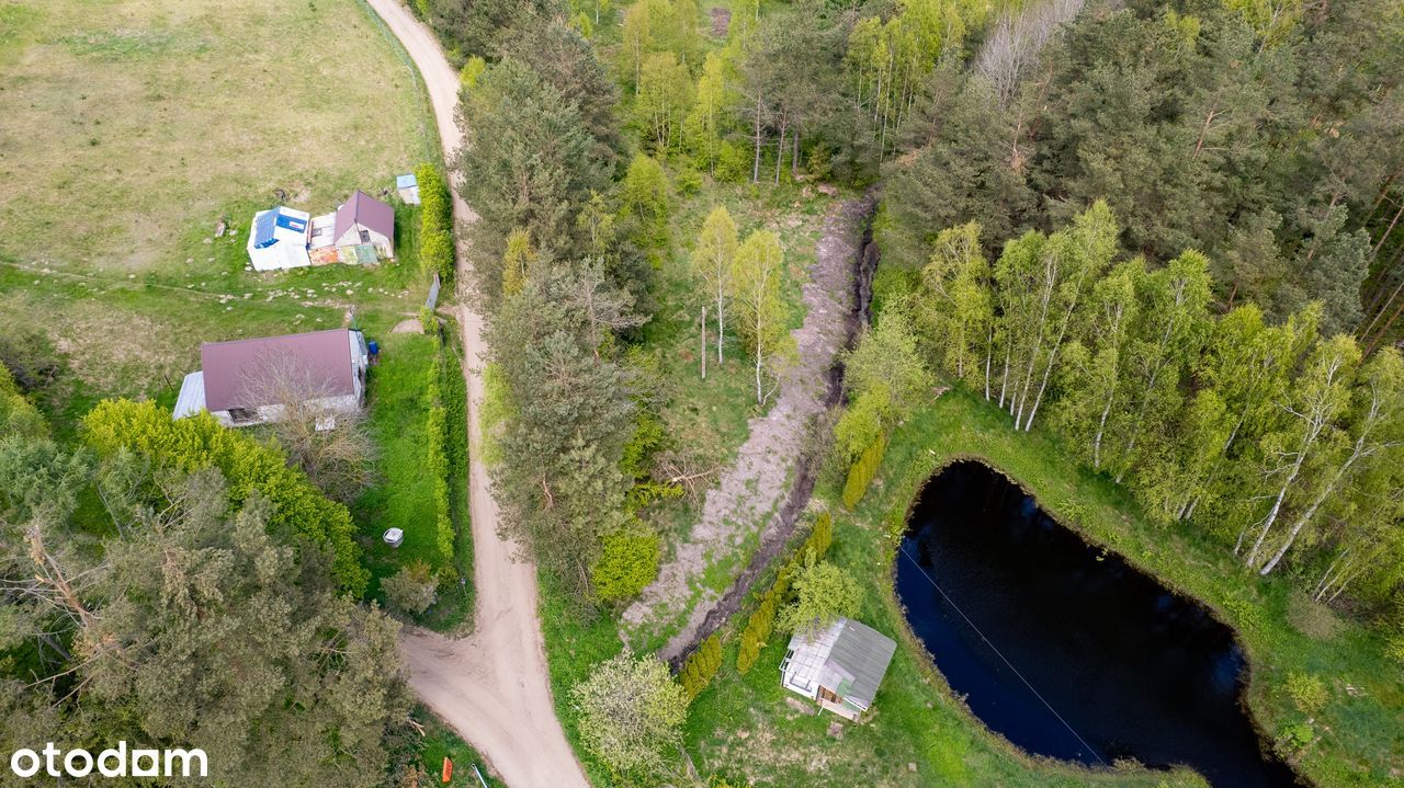 Malownicza działka na sprzedaż – Bieszkowice, ul. Pińska