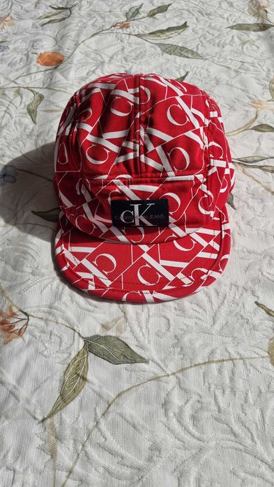 Czapka z daszkiem chłopięca Calvin Klein