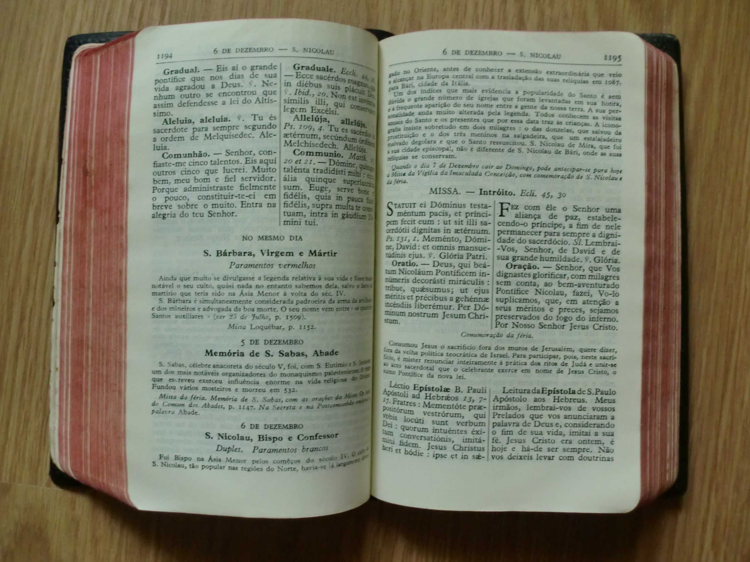 Lefebvre - Missal Quotidiana e Vesperal - 1952 - Latim / Português