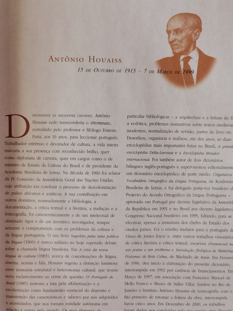 Dicionário Houaiss da Língua Portuguesa