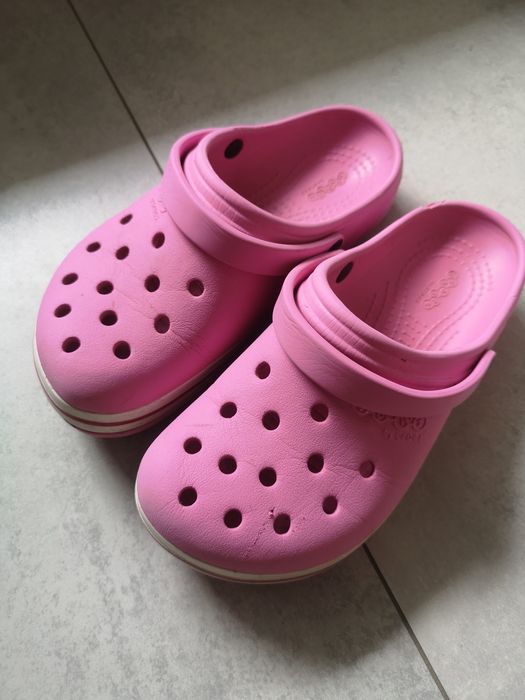 Crocs J2 dla dziewczynki różowe r 33-35