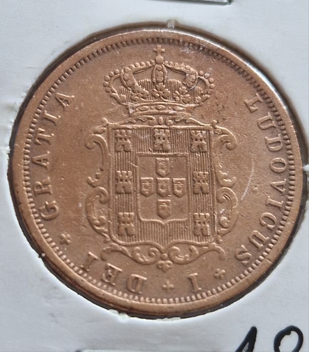 Moedas de 5 Reis D. Luís