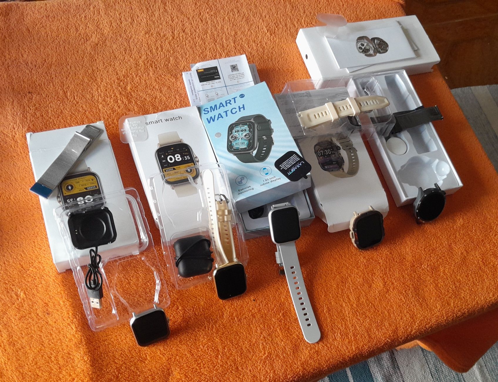 Relógios Smart Watch..Um deles já com NfC.. e também um Lorus.