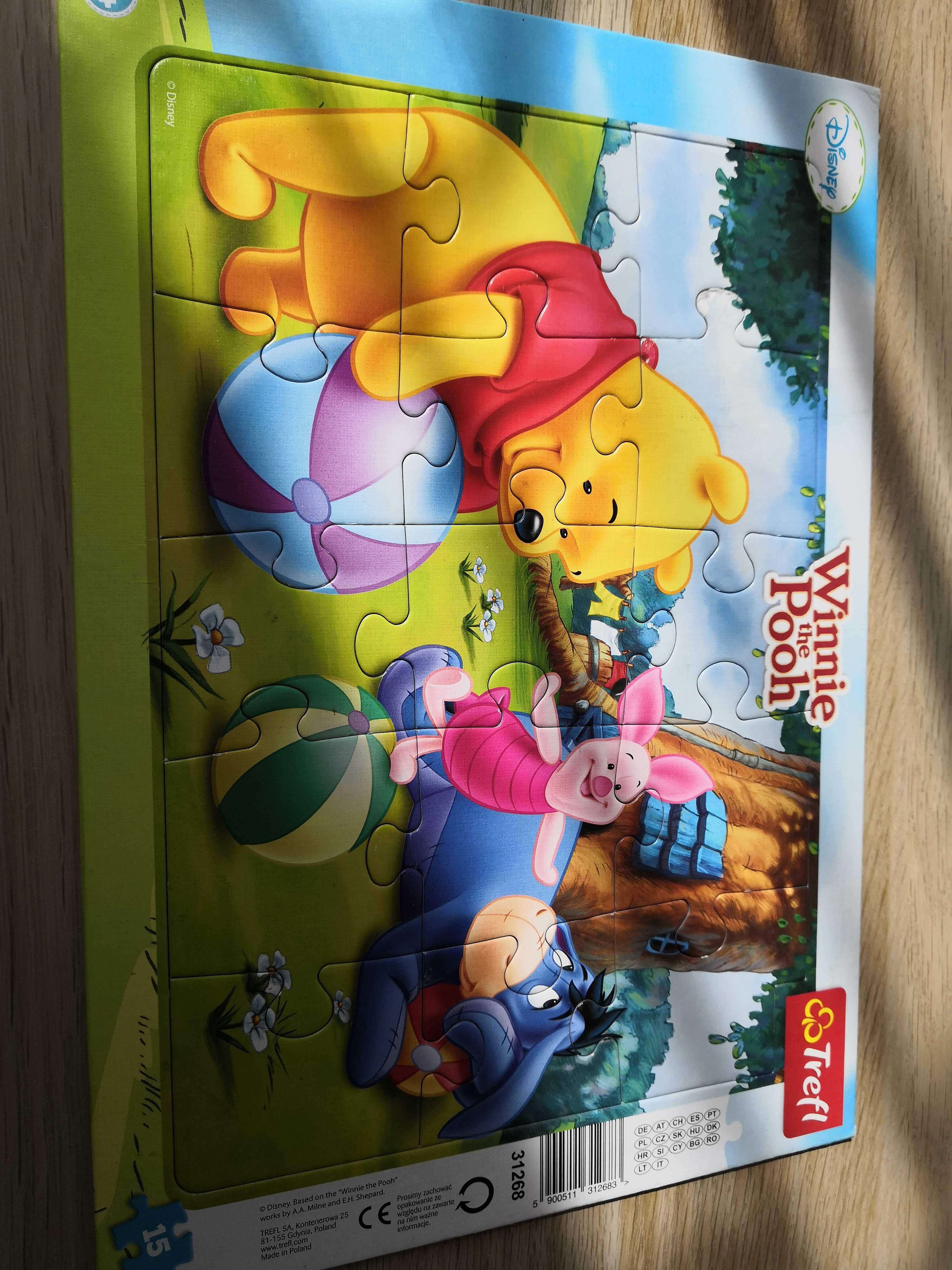 2x puzzle 15 elementów
