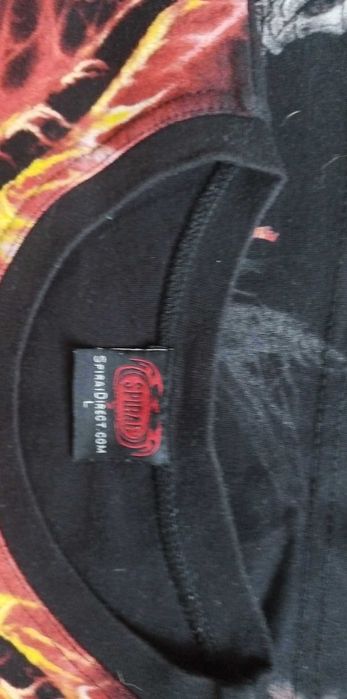 koszulka SPIRAL czaszka, śmierć, rock