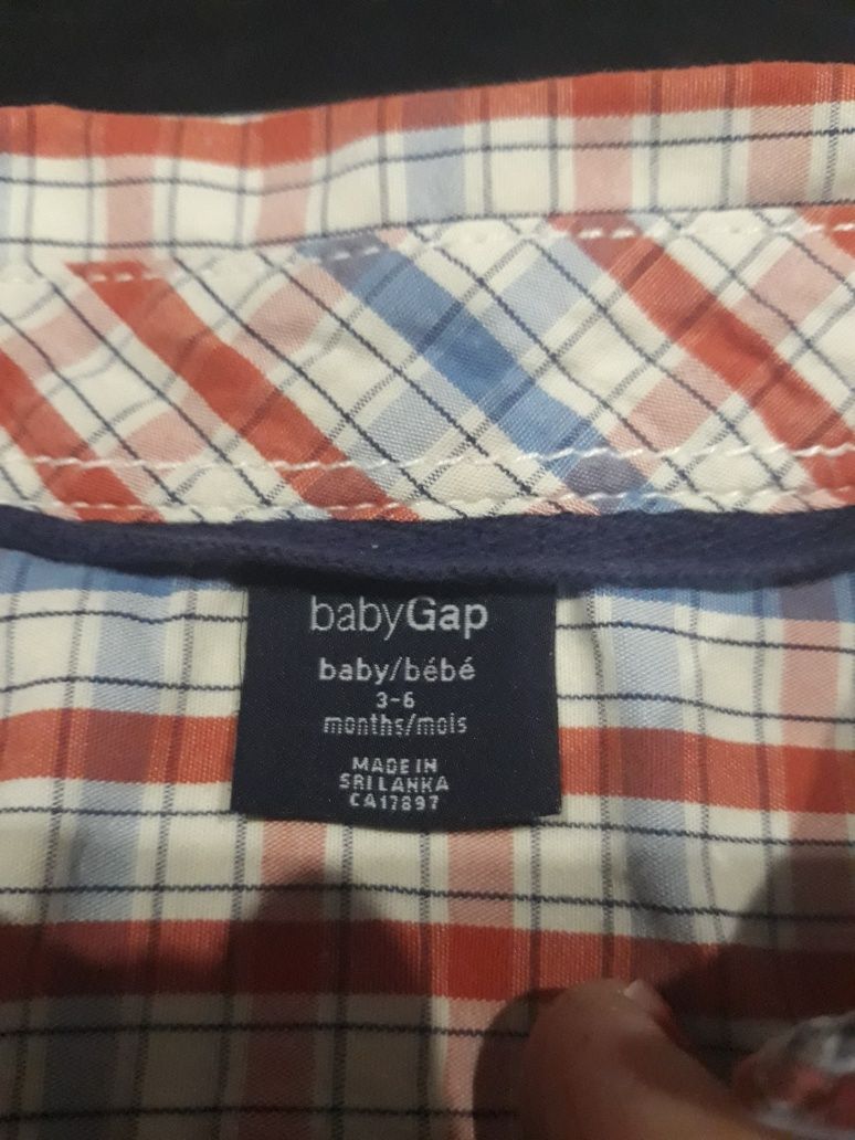 Camisa/Body da Gap bebé menino