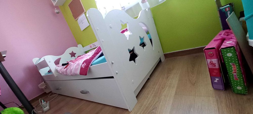 Łóżko dziecięce 80x160 + kołderka i pościel gratis