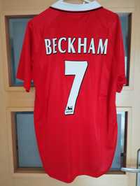 Koszulka piłkarska Beckham retro rozmiar L Manchester United
