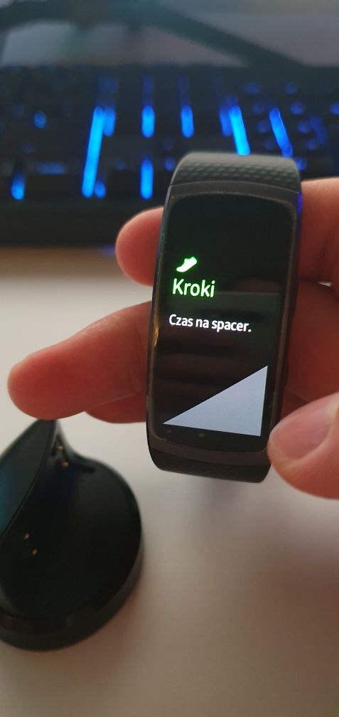 Samsung Gear Fit 2 – jak nowy!